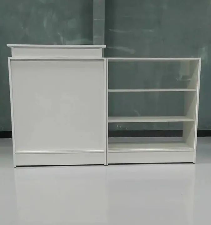 BALCÃO CAIXA + BALCÃO VITRINE MDF 