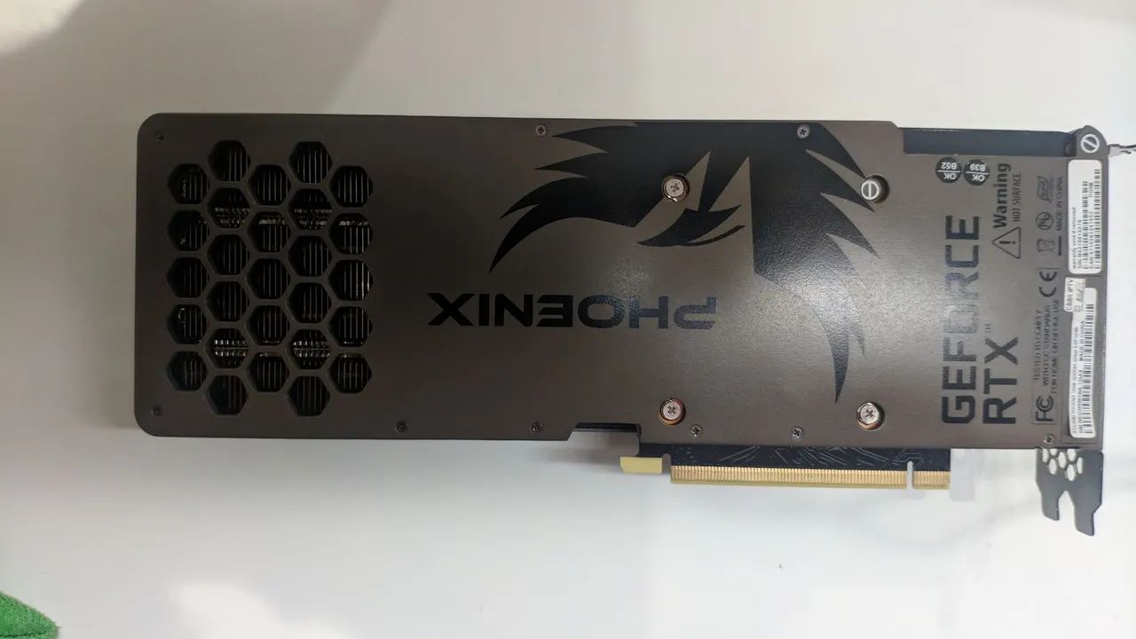 Placa De Vídeo GeForce RTX 3080 10gb Phoenix GDDR6X 320bits Placa De Vídeo GeForce RTX 3080 10gb Phoenix GDDR6X 320bits