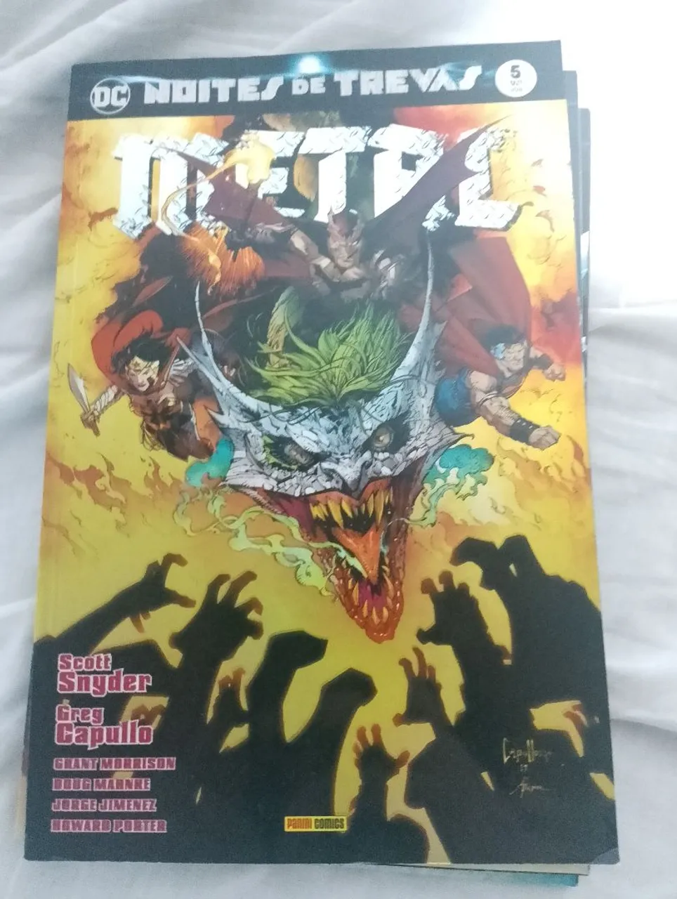 Coleção HQ DC Noites de Trevas Metal #2,#3,#4,#5