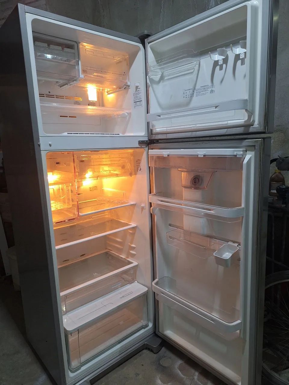 Geladeira Inox 441L c/ dispenser água-GARANTIA-entrega rápida - Foto 5