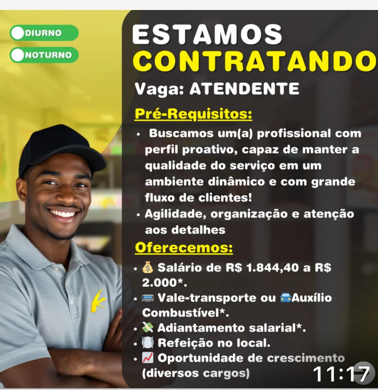 Atendente para Mini Kalzone  - Foto 2
