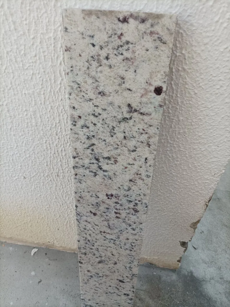 Soleira em granito branco dallas