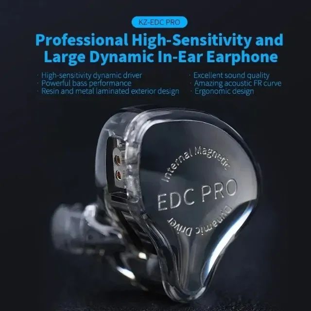 Fone profissional KZ EDC pro - Foto 2