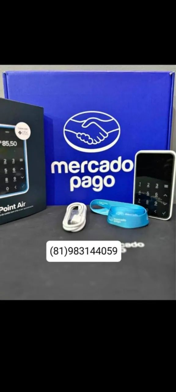 Máquina de Cartão Mercado Pago Point Air