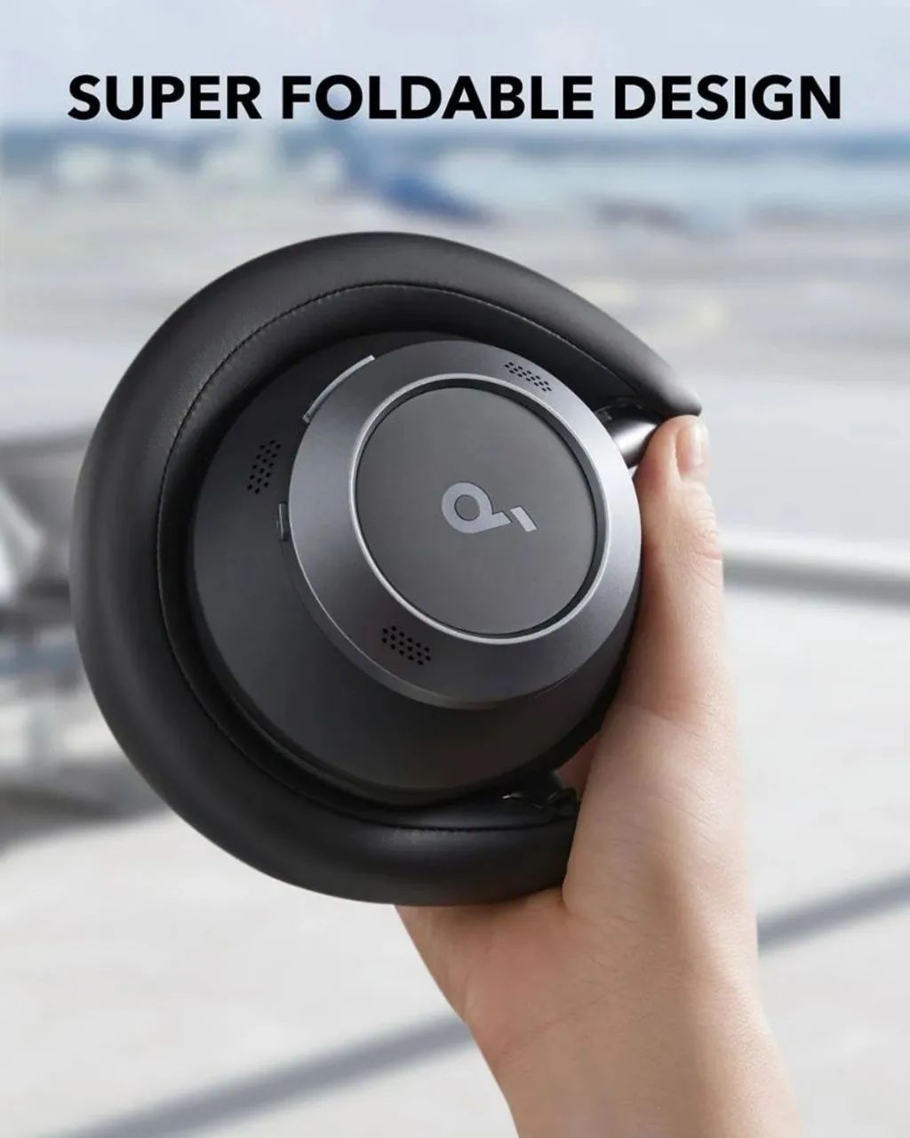 Novo] Fone De Ouvido Anker Soundcore Space One Pro, Bluetooth, ANC