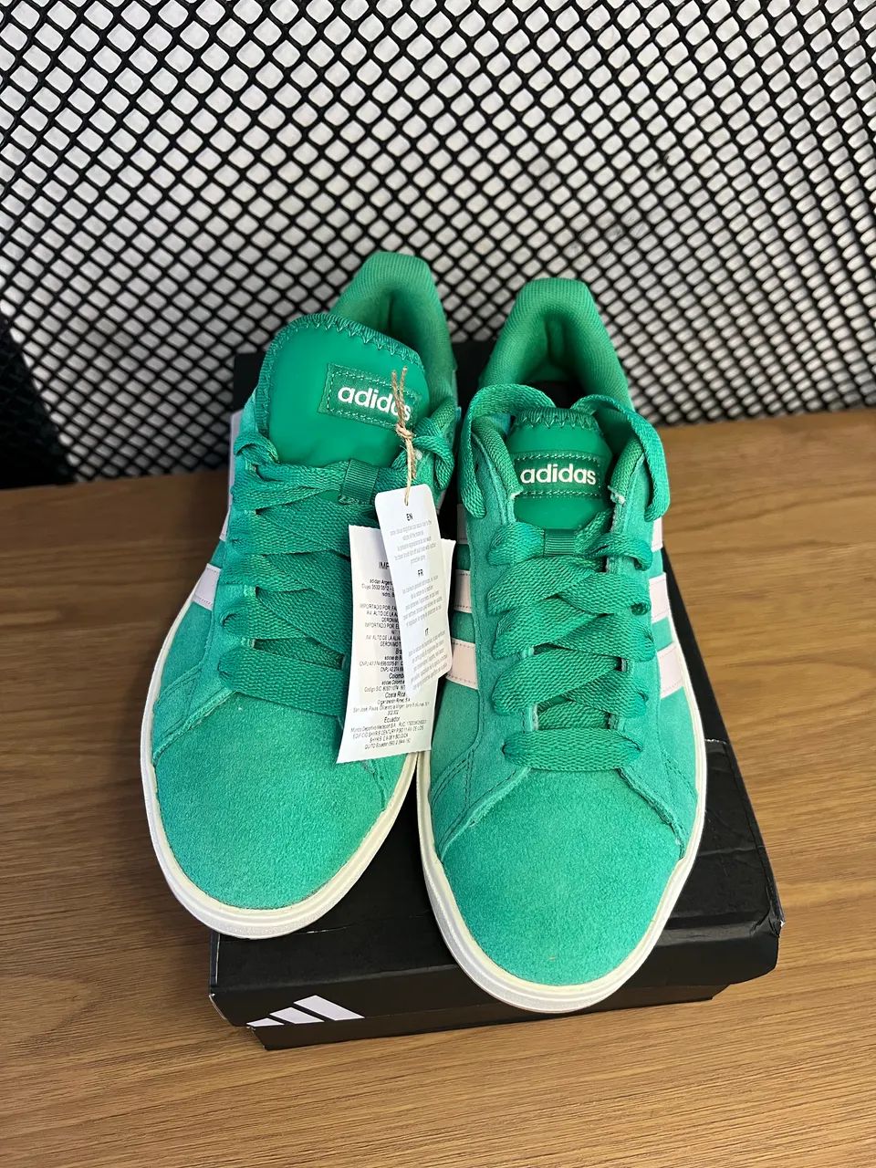 Tênis Adidas Grand Court Base Suede Feminino Original - Foto 3