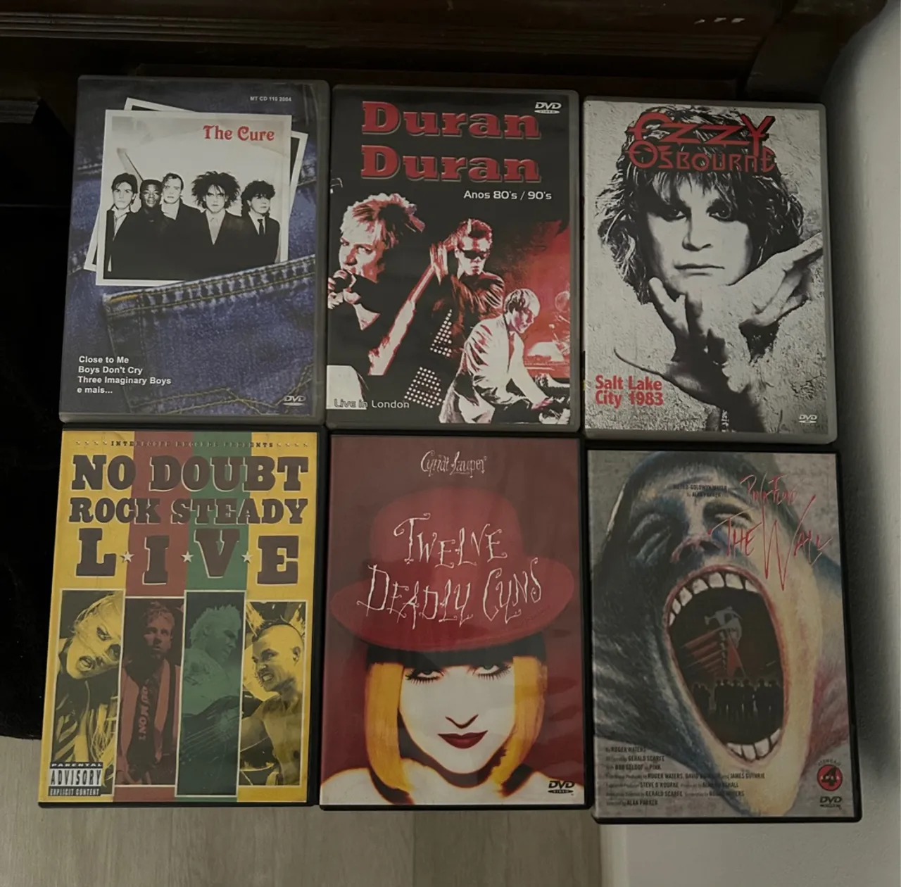 Lote Dvd Bandas 80/90s