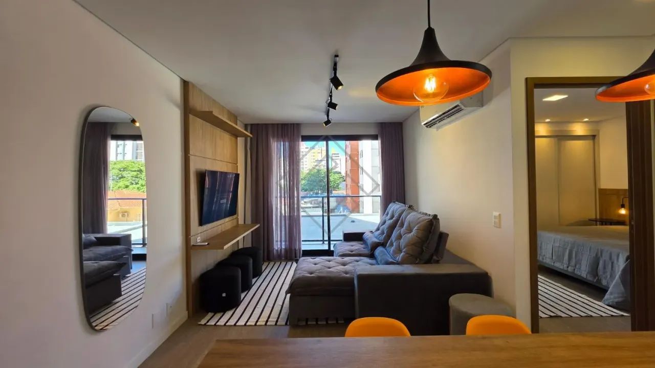 APARTAMENTO MOBILIADO 1 QUARTO 51 M² NO CORAÇÃO DO CAMBUÍ EM CAMPINAS - Foto 4
