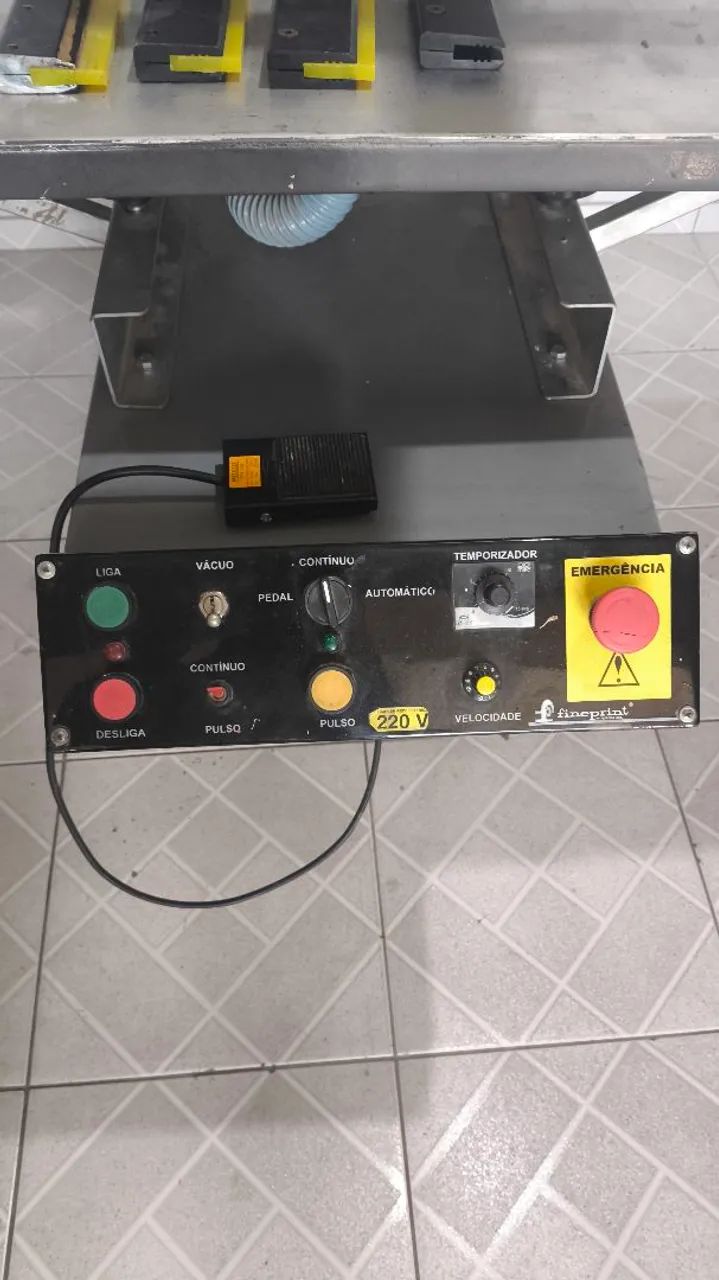 Impressora para SERIGRAFIA Semi Automática PFP-02 S 220v<br>(FINE PRINT) MÁQUINA SERIGRAFIA. - Foto 5