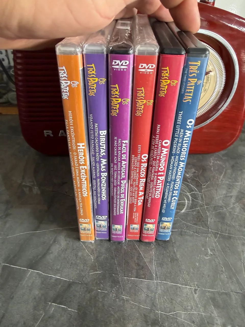 Dvds os 3 patetas  - Foto 3