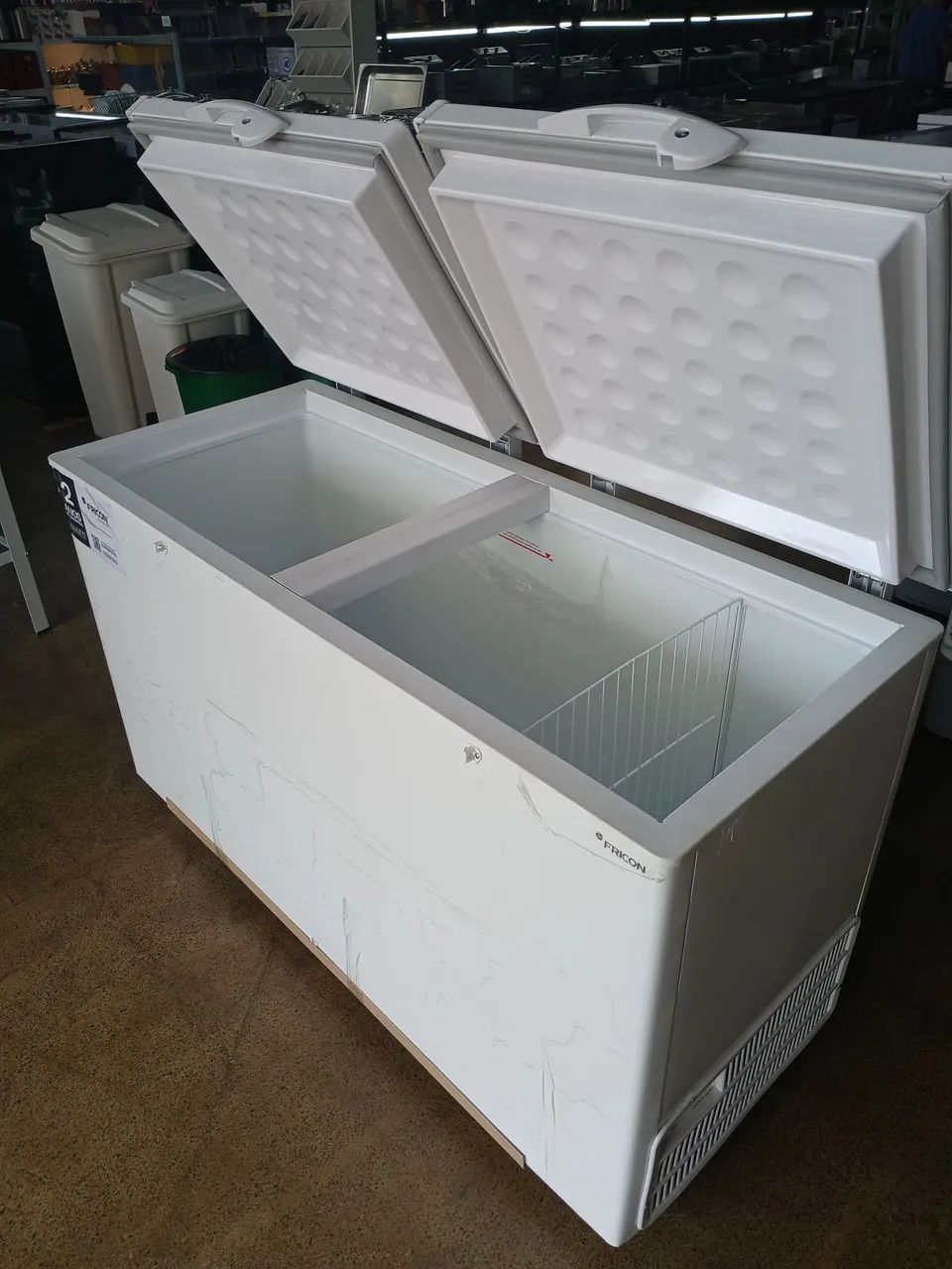 Freezer Horizontal 503 Litros Tampa Cega - Fricon - Foto 4