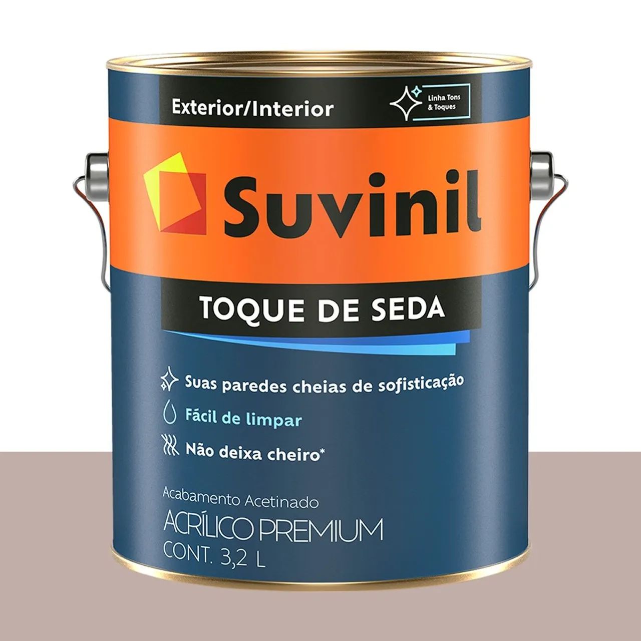 Tinta Acrílica Acetinada Suvinil Bolero 3,2 L