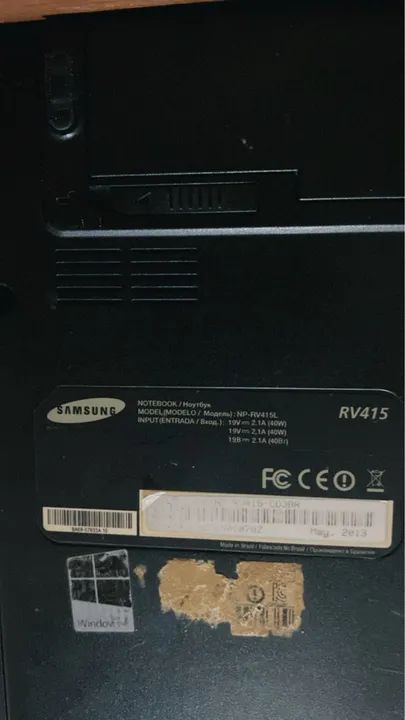 Notebook RV415 com defeito  - Foto 3