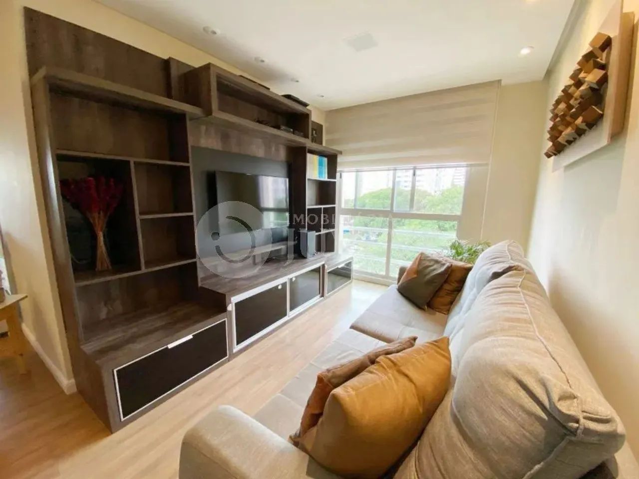 IMOBILIARIA JUVEVE ALUGA APARTAMENTO MOBILIADO PORTÃO RES. JOY PRX BATEL SHOPPING AGUA VER - Foto 2