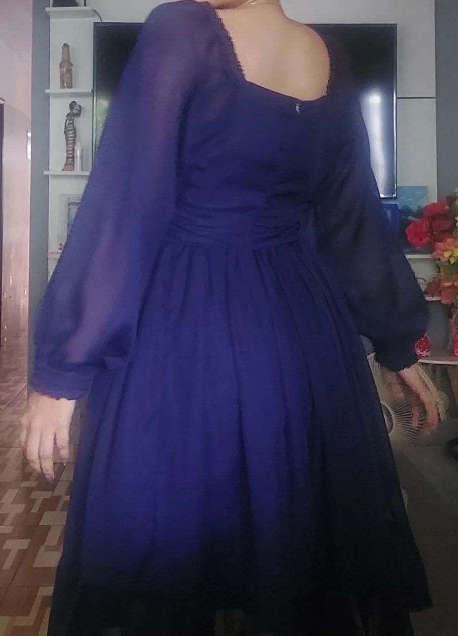 Vestido azul - Foto 4