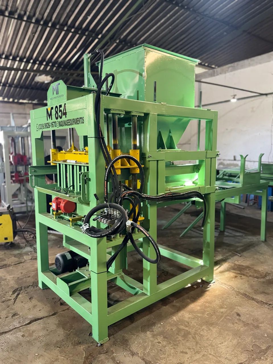 Máquinas de blocos, pavers e bloquete - Foto 6