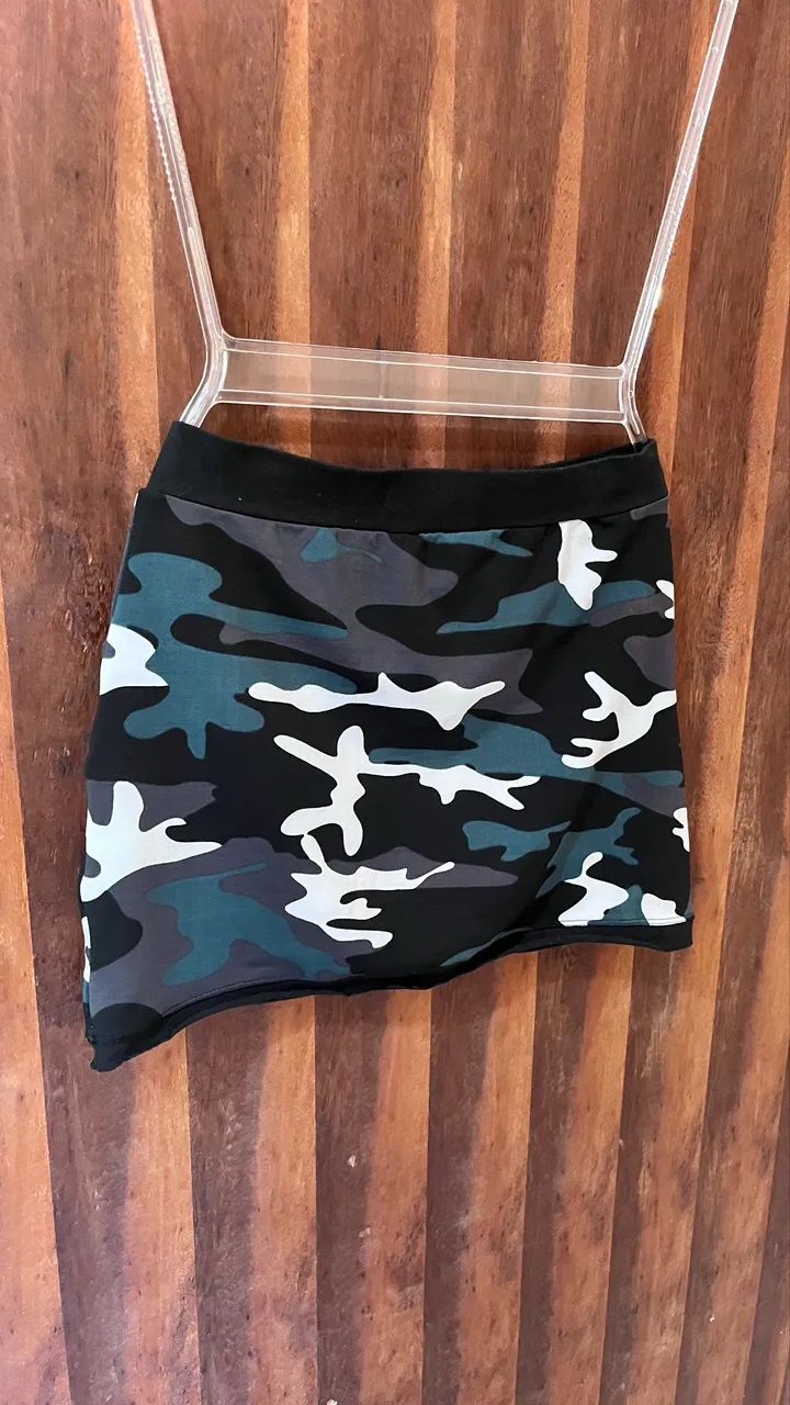 Saia Camuflada - Tamanho M  - Foto 4
