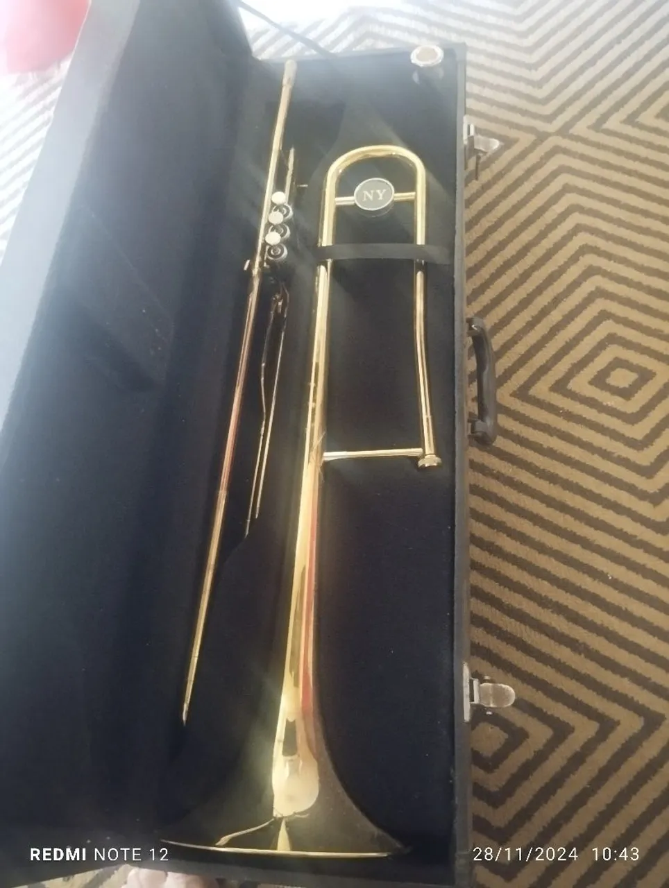 Trombone NY - Instrumento de Sopro Profissional
