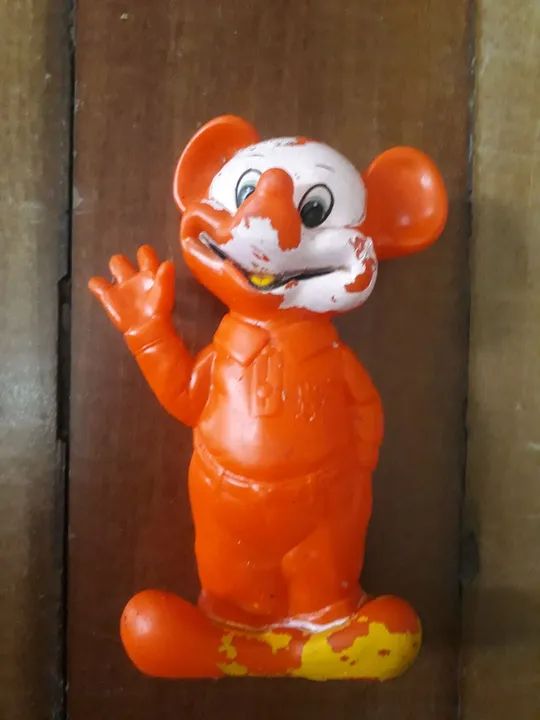 Boneco Mickey Mouse Vintage década 60