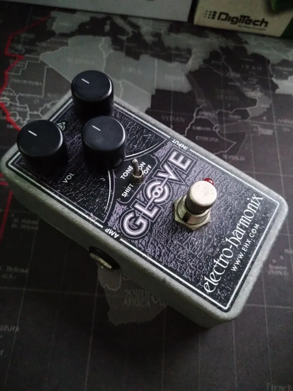 Pedal EHX Glove Overdrive Distortion - Instrumentos musicais
