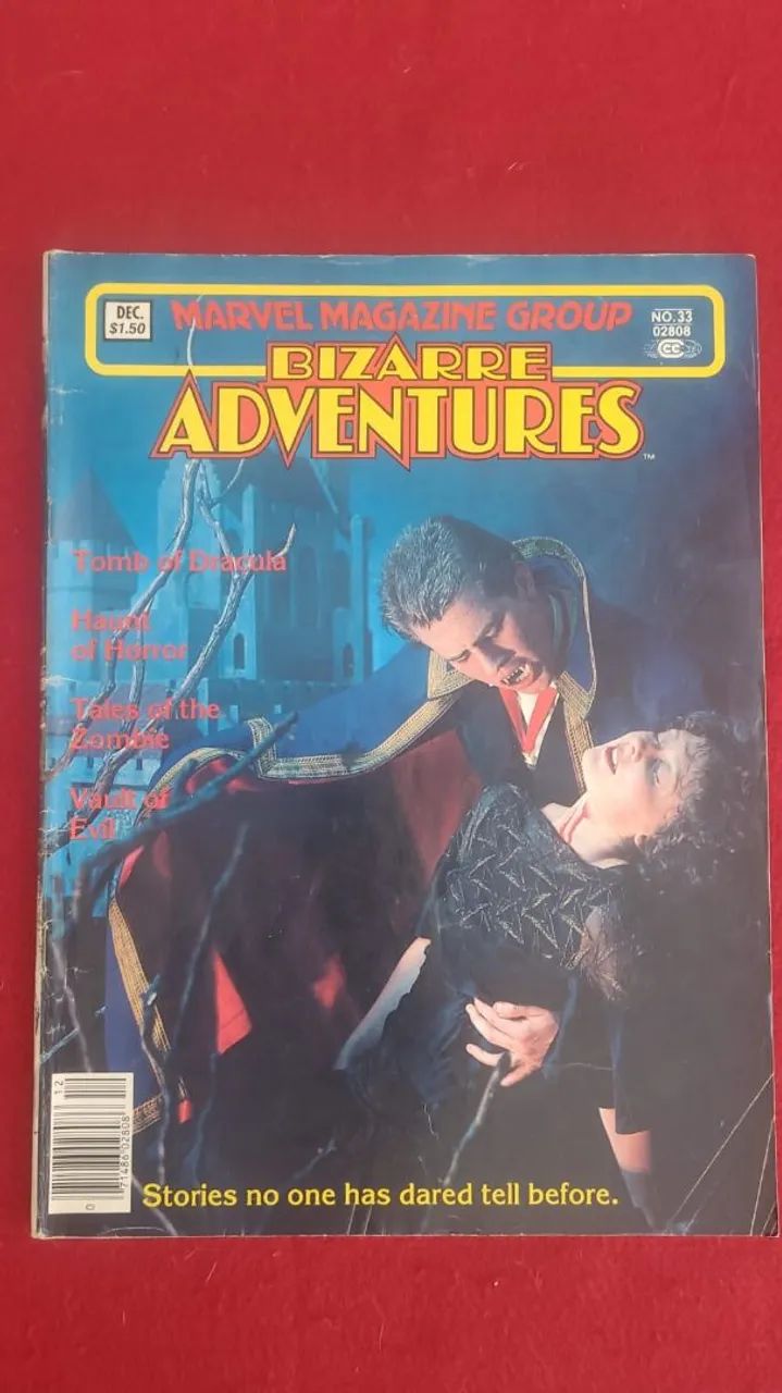 Bizarre Adventures 33 - Marvel Comics - 1982