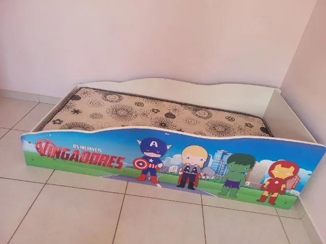 Mini Cama Super Herois