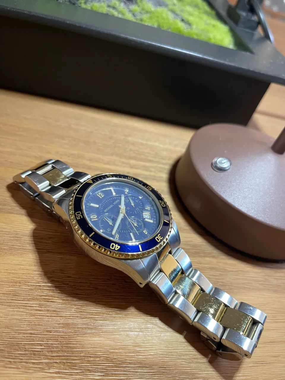 マイケル Relógio Michael Kors MK - 5467 Cinza - PFT7 Original | Etiqueta Única