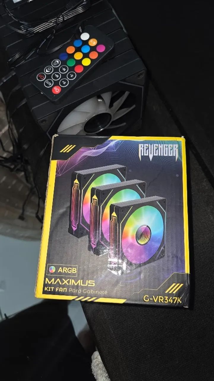 KIT 6 VENTOINHAS ( 6 FANS ) + CONTROLADORA - Foto 4