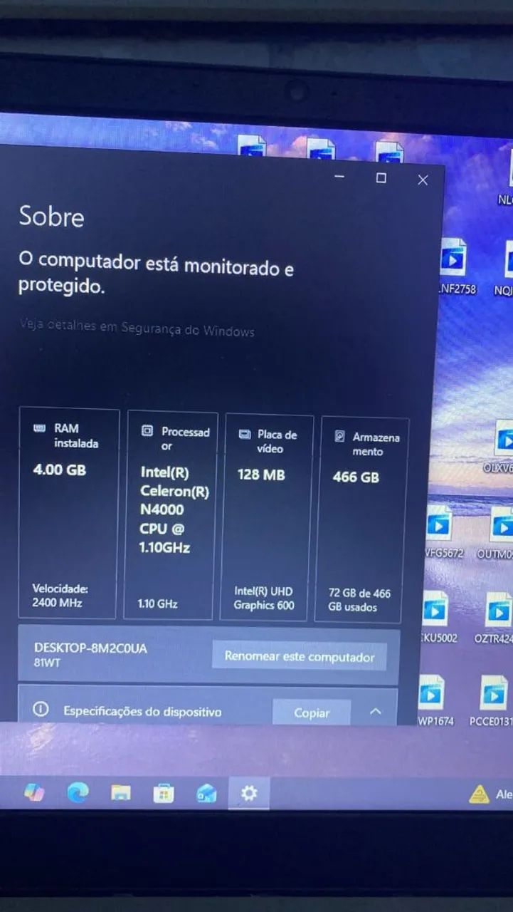 Notebook Lenovo