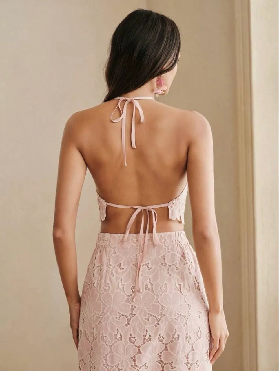 Conjunto de Saia e Blusa Renda  - Foto 3