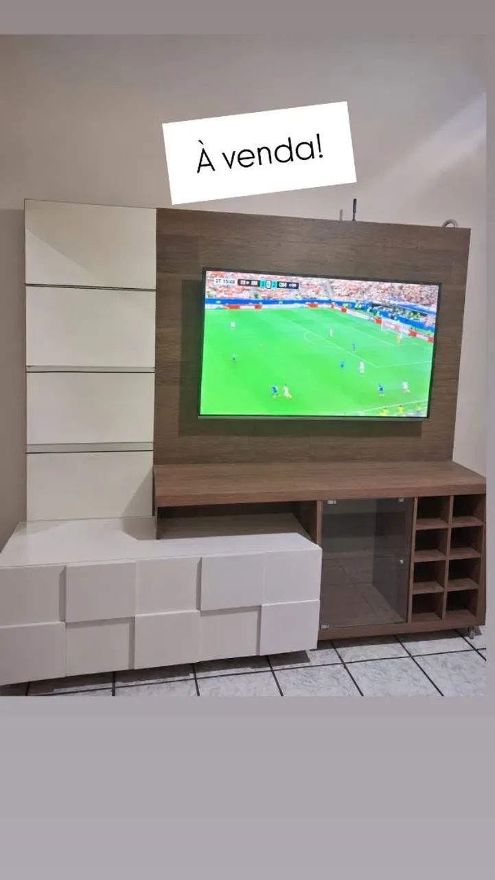 Rack com painel