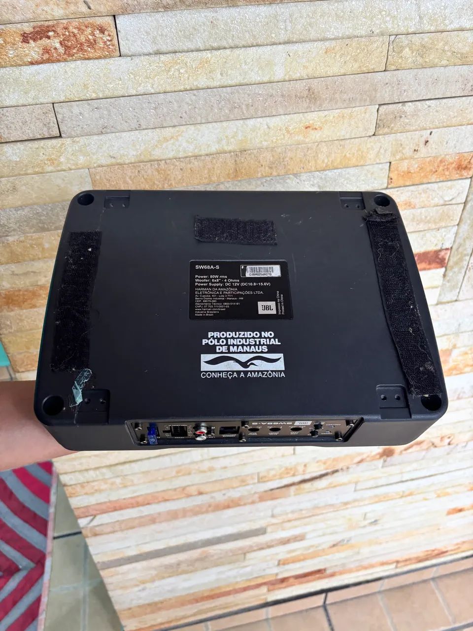 Caixa amplificada JBL SW68A-S - Foto 4