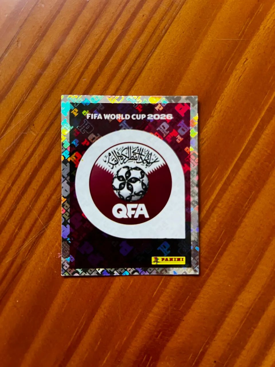 Figurinha da copa do mundo 2026 - QAT 1