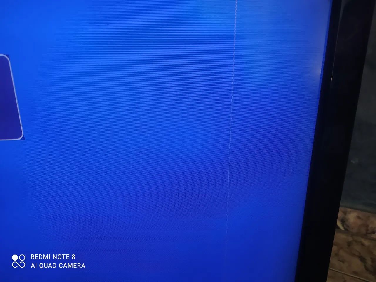 TV 32? - Funcionando Perfeitamente | Detalhe: Linha Vertical no Canto da Tela - Foto 2