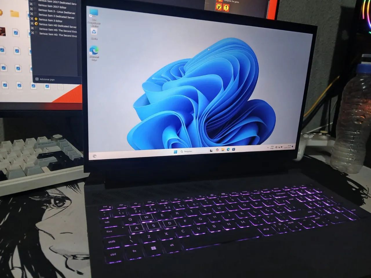 Notebook Gamer Dell G15 RTX 4050 6 GB SSD 512 GB/16 RAM DDR5 - Foto 2