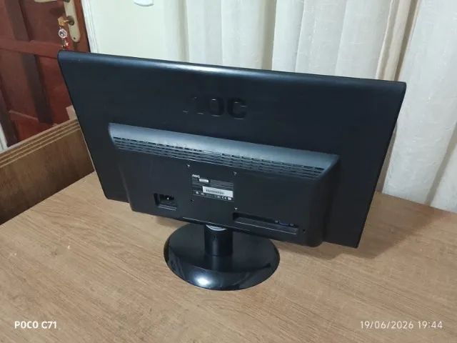 Monitor AOC 20" NOVO - Barato - Foto 4