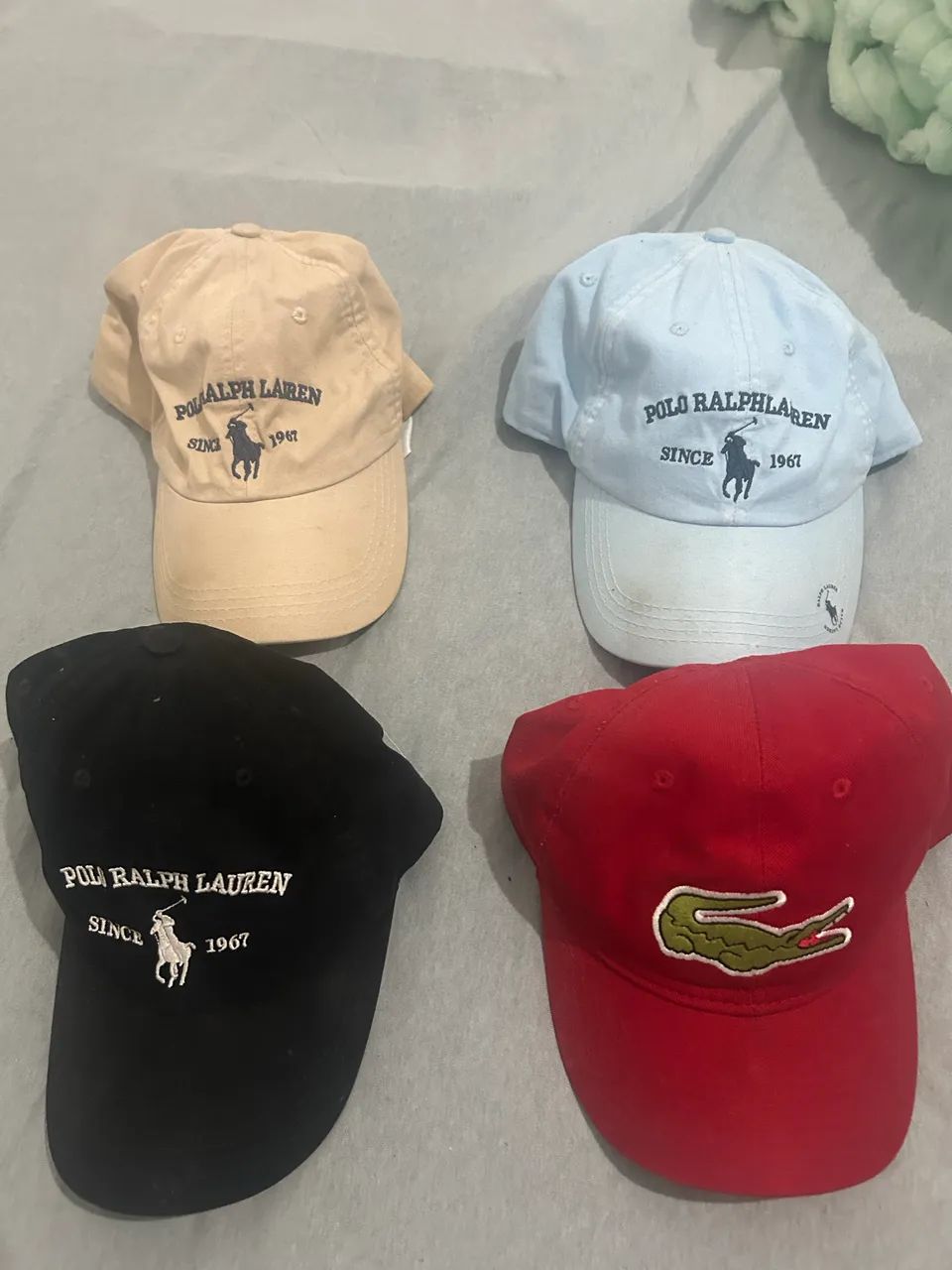 4 bonés ralph Lauren por apenas 40 reais - Foto 2