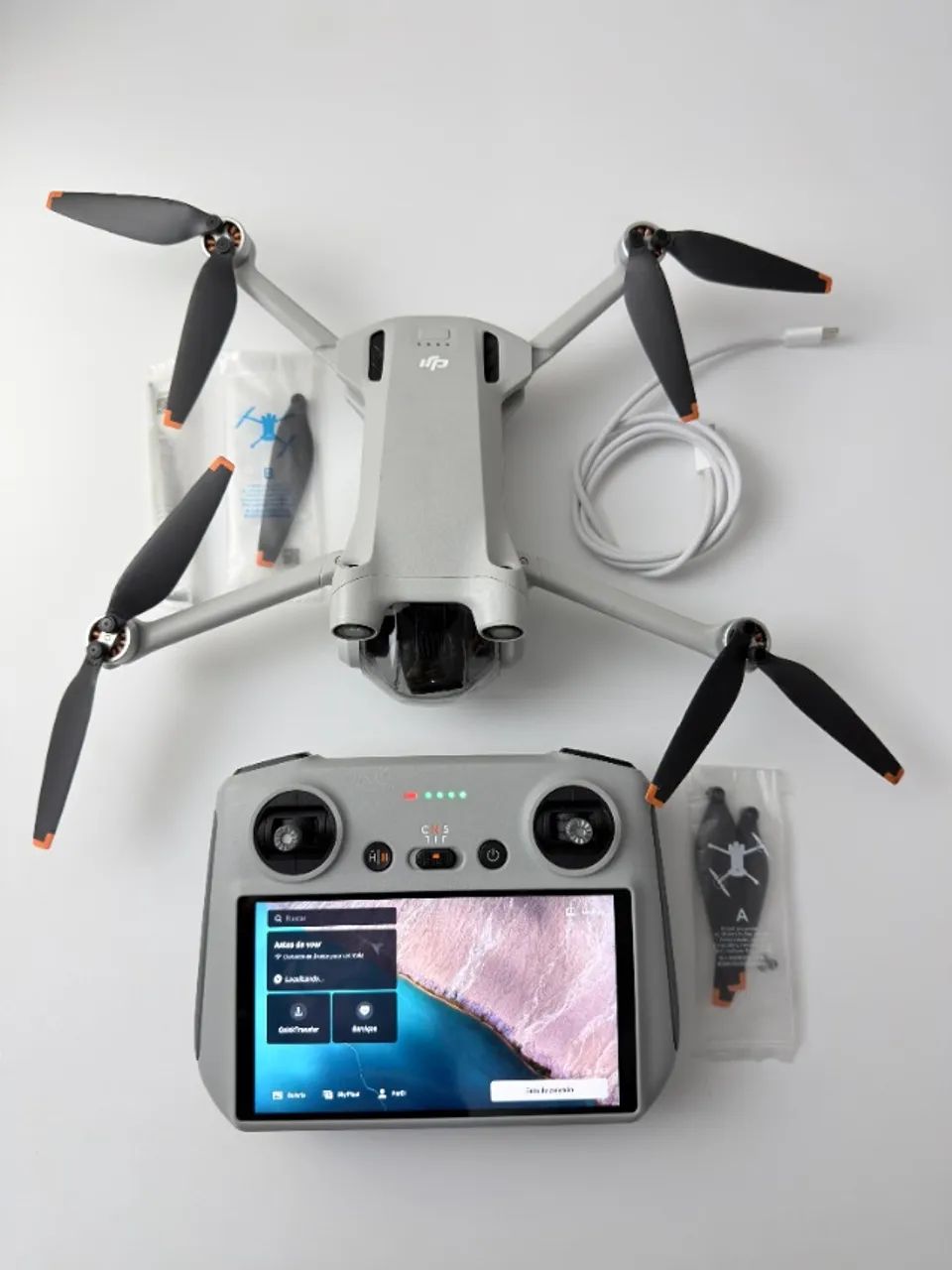DJI MINI 3 PRO + DJI RC COM TELA | SEMINOVO