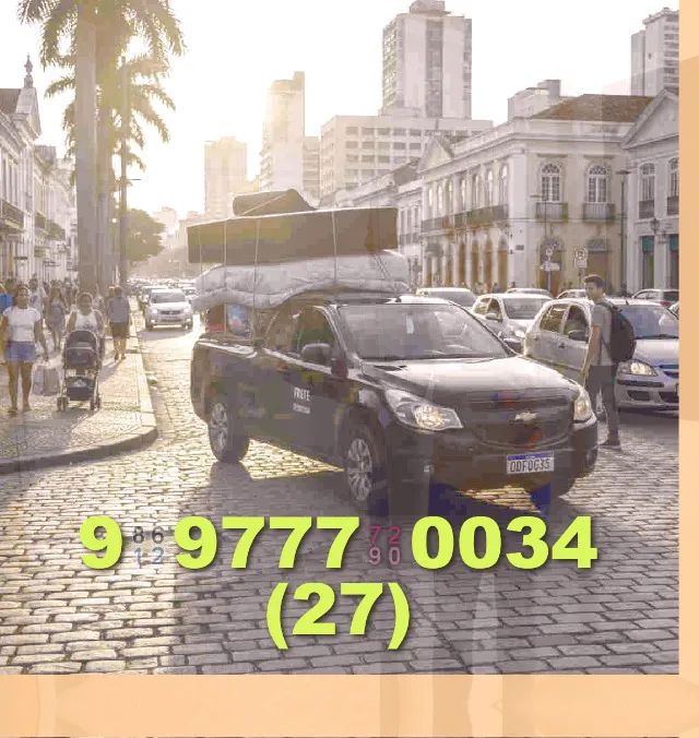 frete para santa luzia, jardim da penha e centro! leve e seguro!