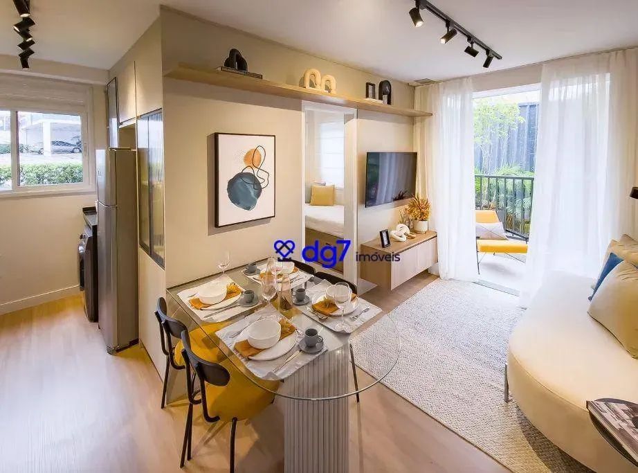 Studio moderno com 2 dormitórios e varanda  Ao lado do Metrô São PauloMorumbi!