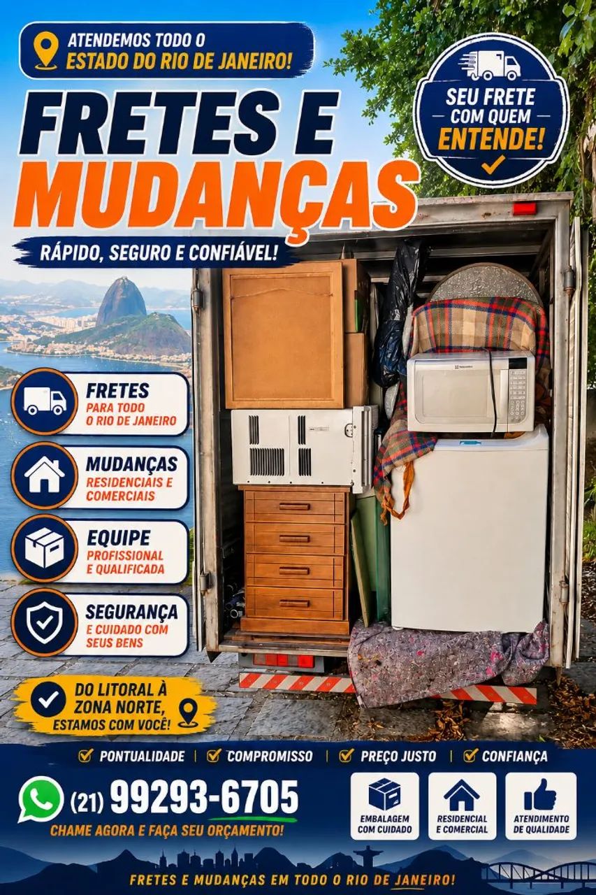 Fretes e Mudanças Rio de janeiro 