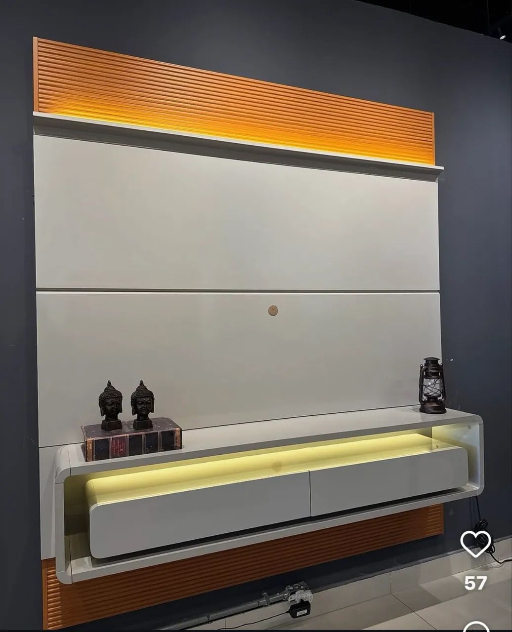 PAINEL TAYLOR COM LED MDF - Foto 2