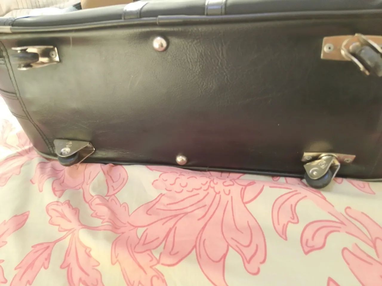 Mala samsonite vintage com rodinhas  - Foto 3