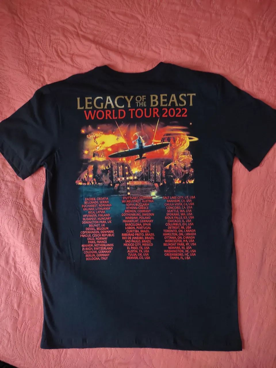 Iron Maiden - Camiseta oficial 2022 - Foto 4