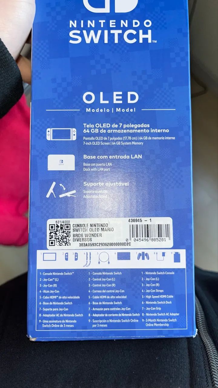 NINTENDO SWITCH OLED 64gb - Foto 2