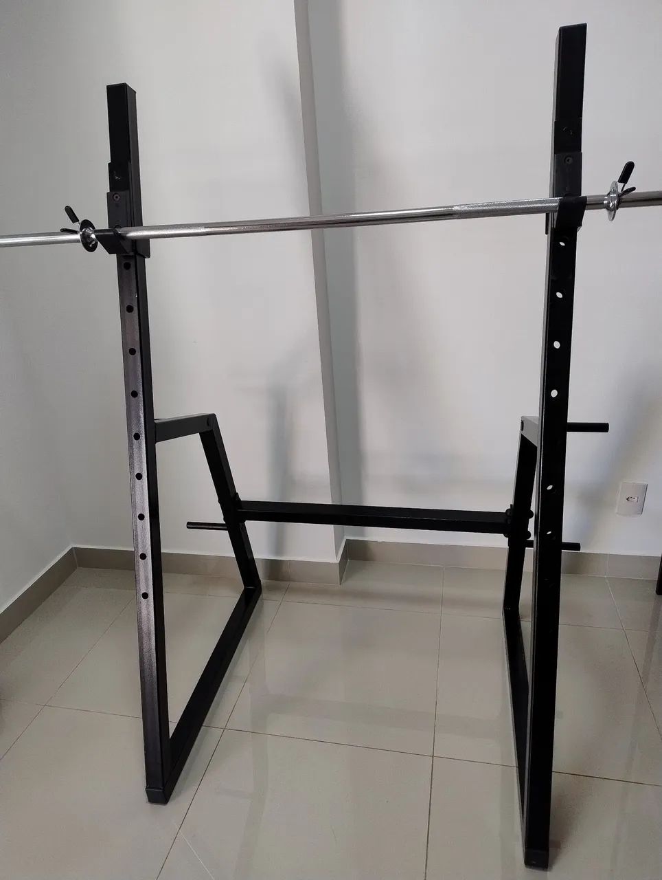 Rack musculação 