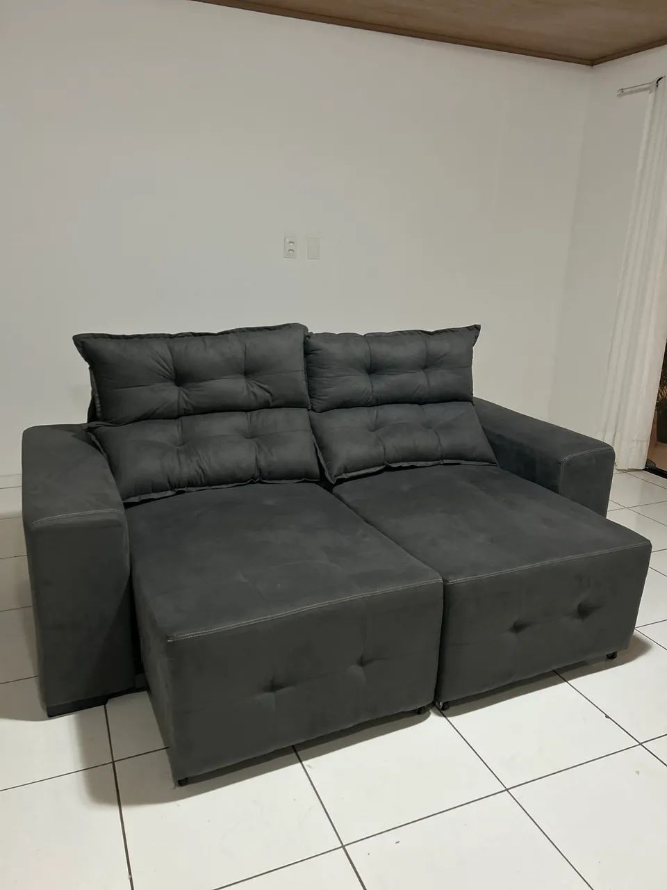 SOFA NOVO RECLINAVEL - Foto 5