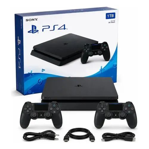 PS4 Slim 1TB Completo 