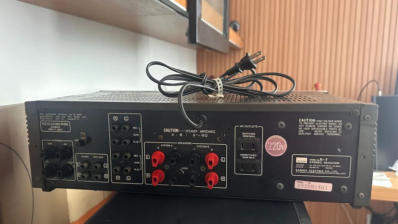 Receiver Sansui R-7 - Foto 3