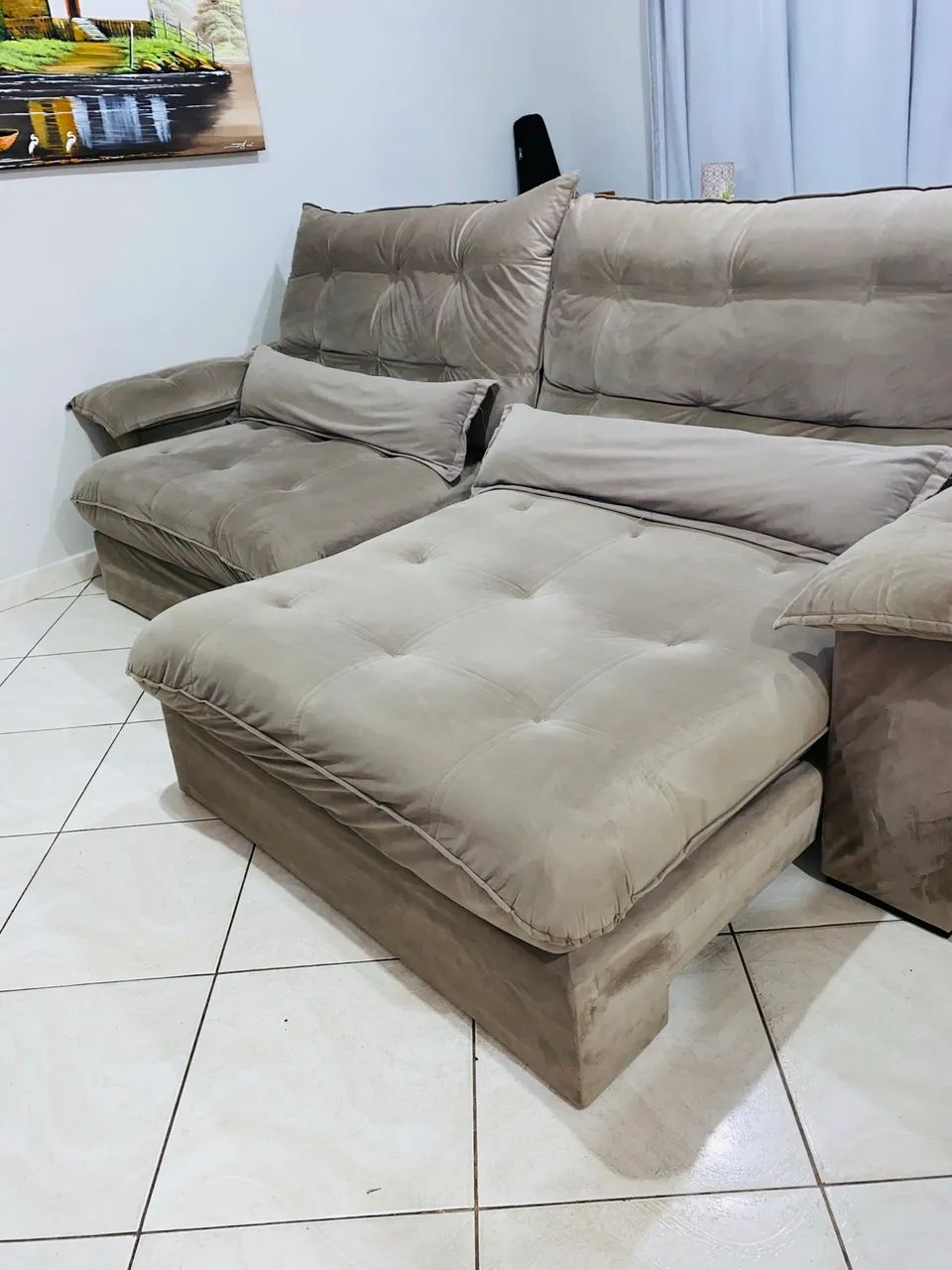 Sofá retrátil e reclinável  - Foto 3